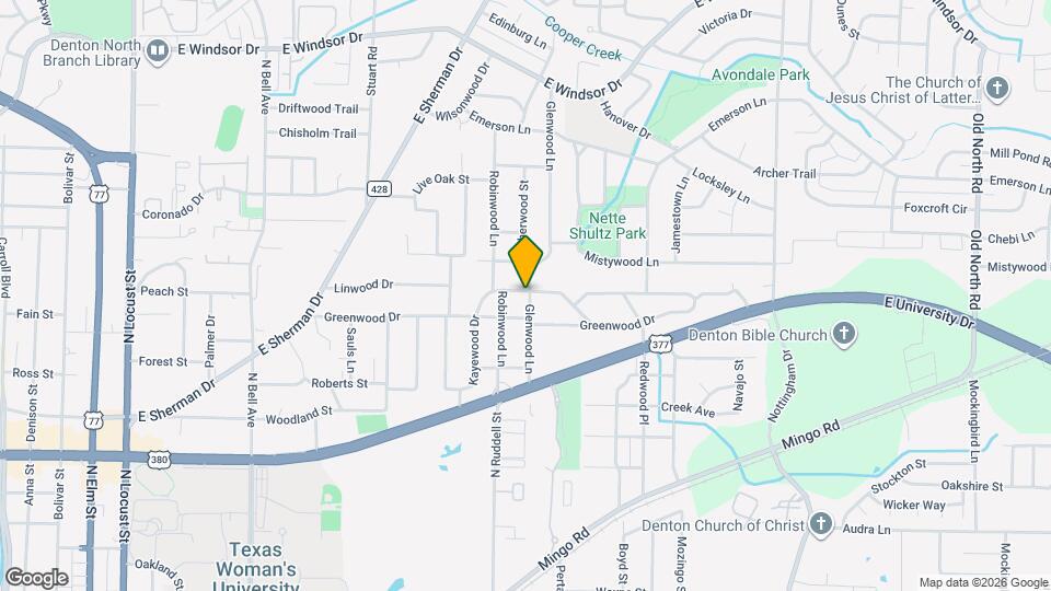 2217 Glenwood Ln Map and Location Details