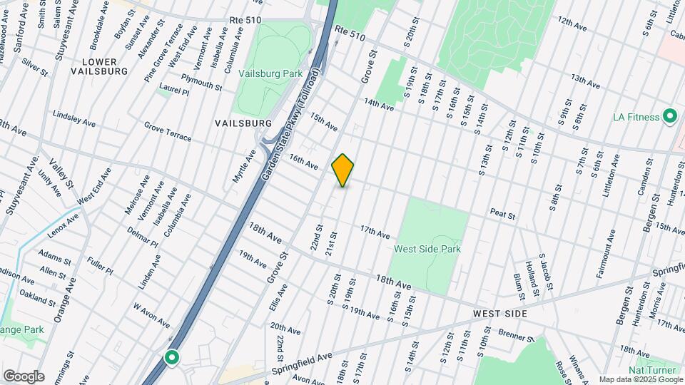 191 21st St Map and Location Details