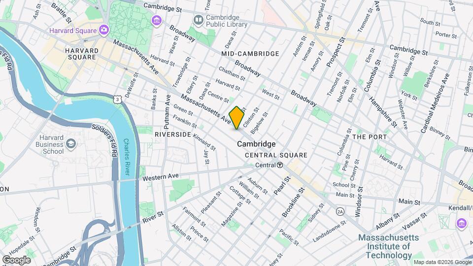 854 Massachusetts Ave, Unit 13 Map and Location Details