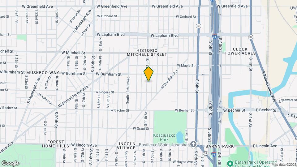 1944 S 11th St Mapa y Detalles de la Ubicación