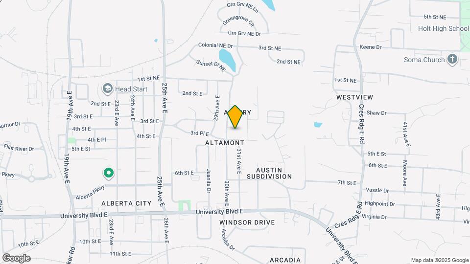 3017 3rd Pl E Map and Location Details