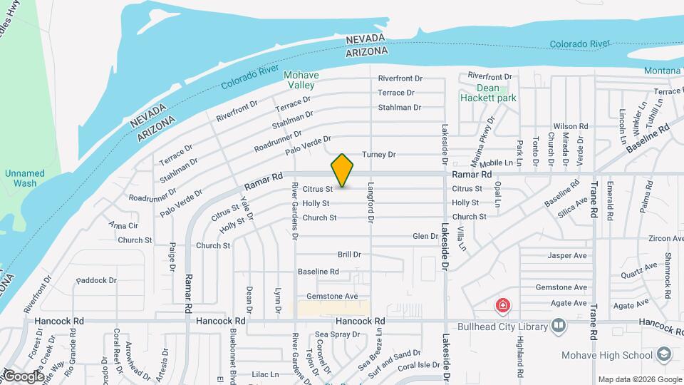 826 Citrus St Map and Location Details