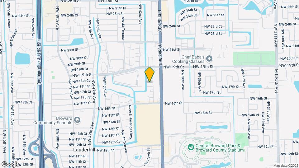 4047 NW 16th St Map and Location Details
