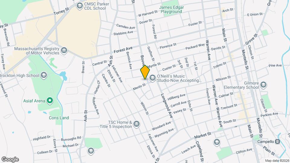 109 Bouve Ave Map and Location Details