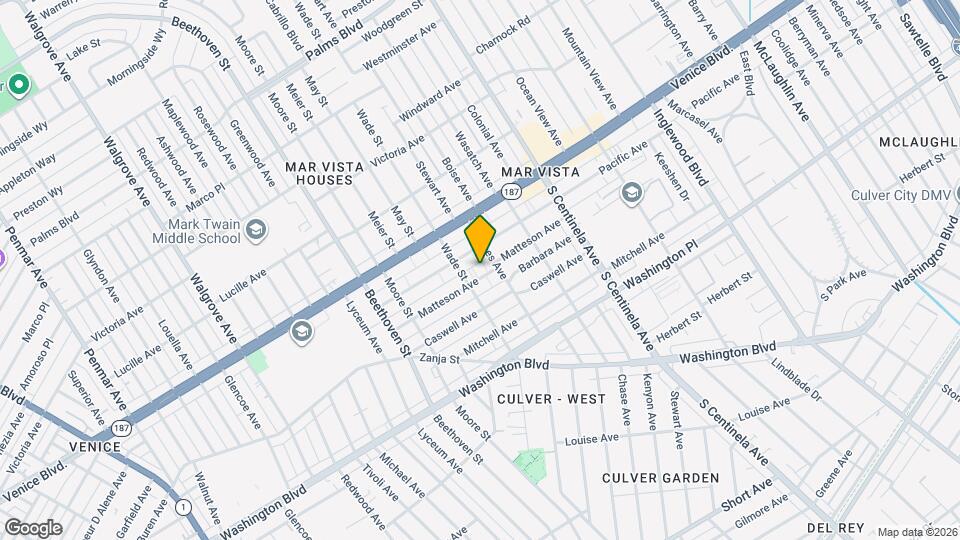 12621 Matteson Ave, Unit 3 Map and Location Details