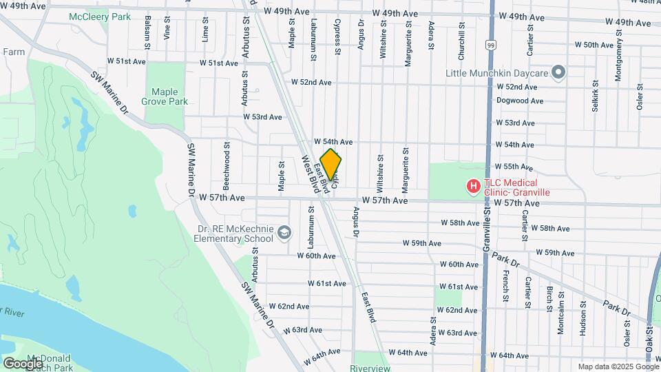 7281-7295 Cypress St Map and Location Details