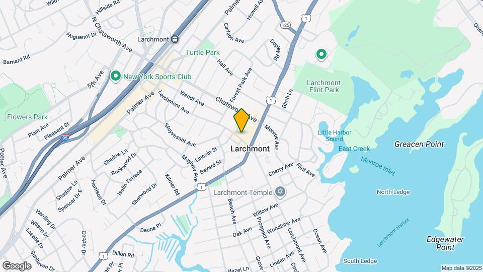 153 Larchmont Ave Map and Location Details