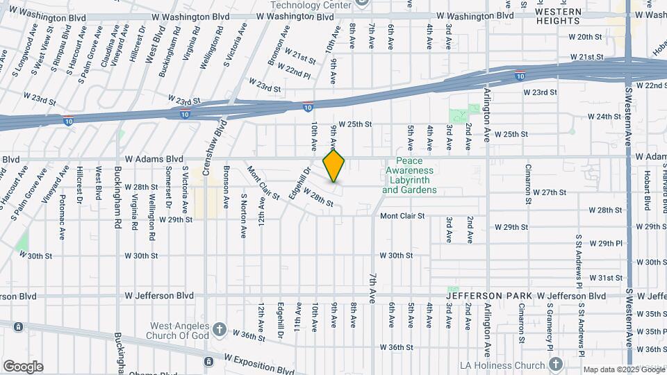 3848 W 27th St Map and Location Details