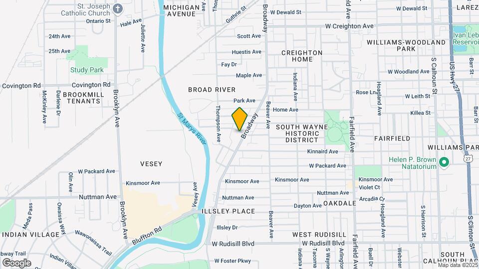 1209 W Wildwood Ave Mapa y Detalles de la Ubicación