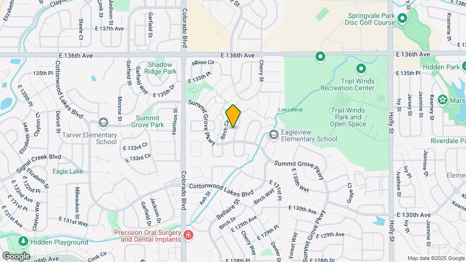 13380 Birch Cir Map and Location Details