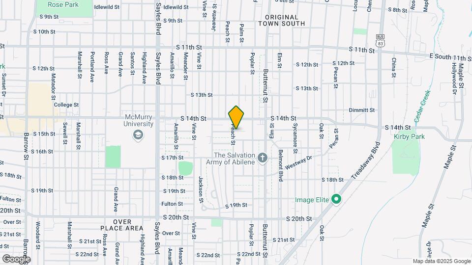 1457 Peach St, Unit 1457 Peach Map and Location Details