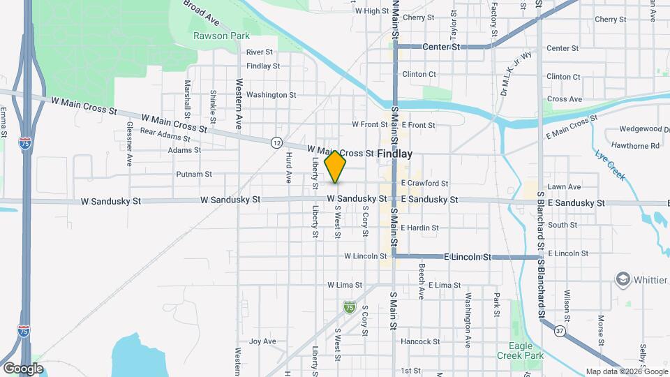 408 S West St, Unit 408 S. WEST ST. FINDLAY OHIO 45840 Map and Location Details