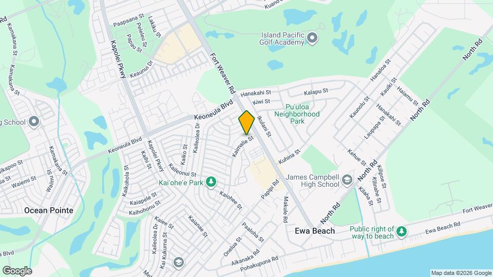 91-1042-1042 Kaimalie St Map and Location Details