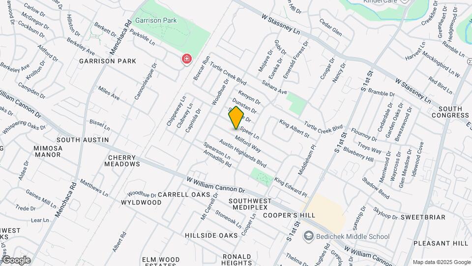 1112 Milford Way Map and Location Details