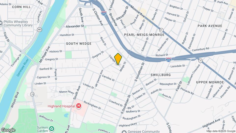 49 Cayuga St, Unit 1 - First Floor Map and Location Details