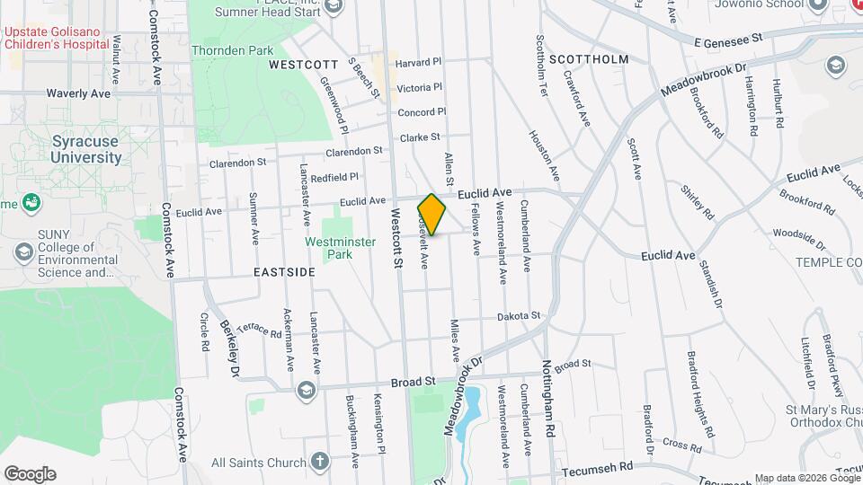 205 Roosevelt Ave, Unit 205 Roosevelt Ave Map and Location Details