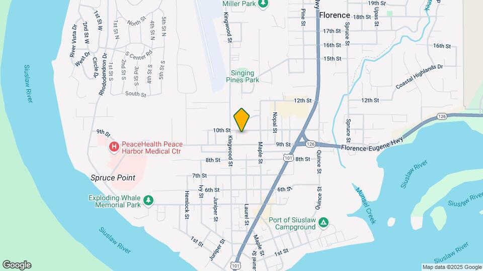 1260 10th St Map and Location Details