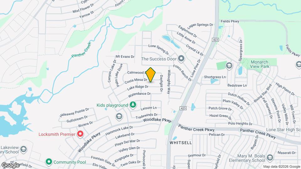 2697 Lake Ridge Dr Map and Location Details