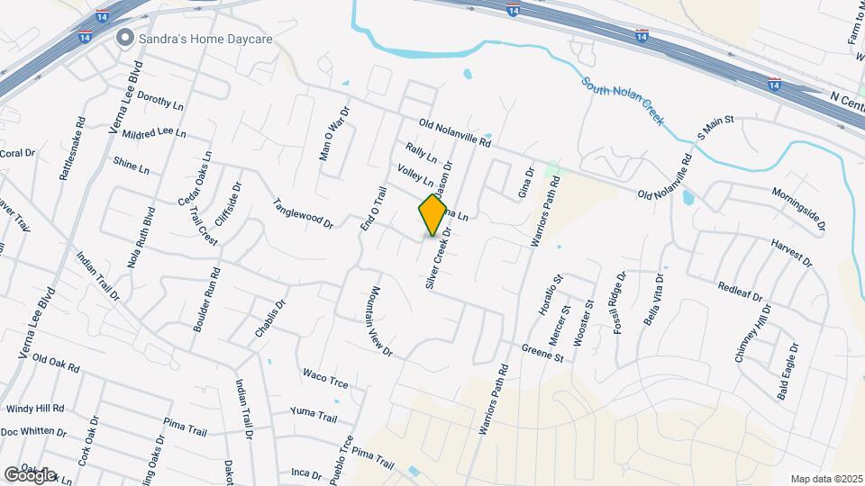 714 Silver Creek Dr Map and Location Details