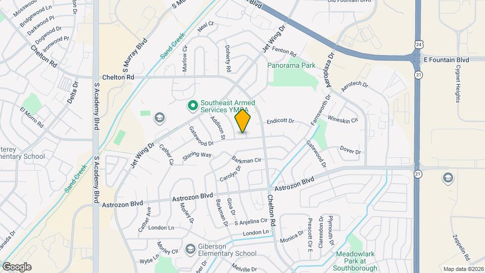 2170 Grafton Dr Map and Location Details