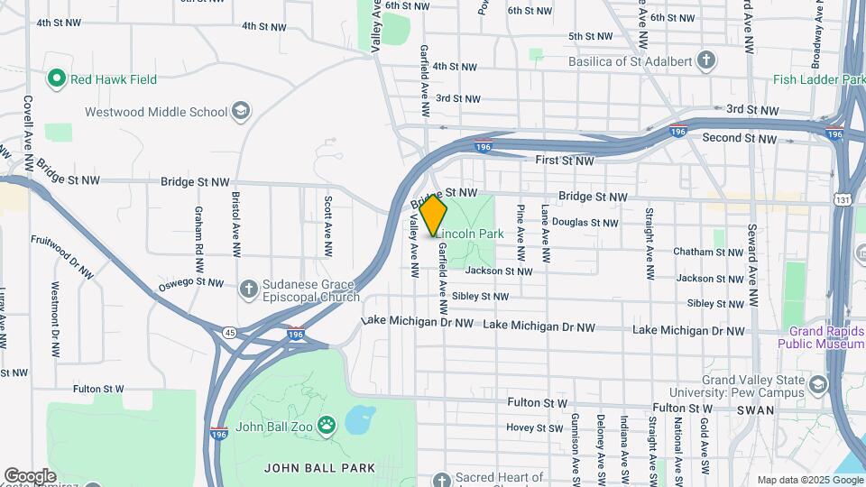 261 Garfield Ave NW Map and Location Details