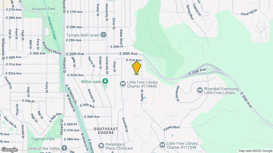 3210 Agate St Map and Location Details