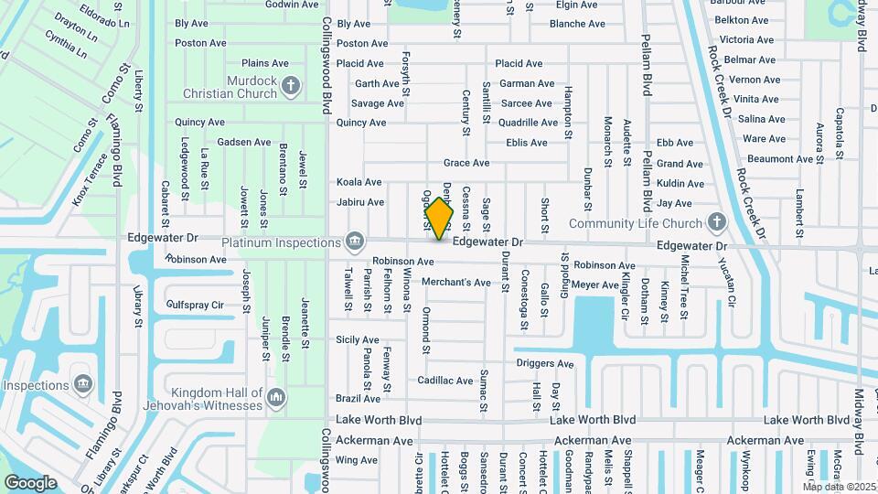 18171 Edgewater Dr Map and Location Details
