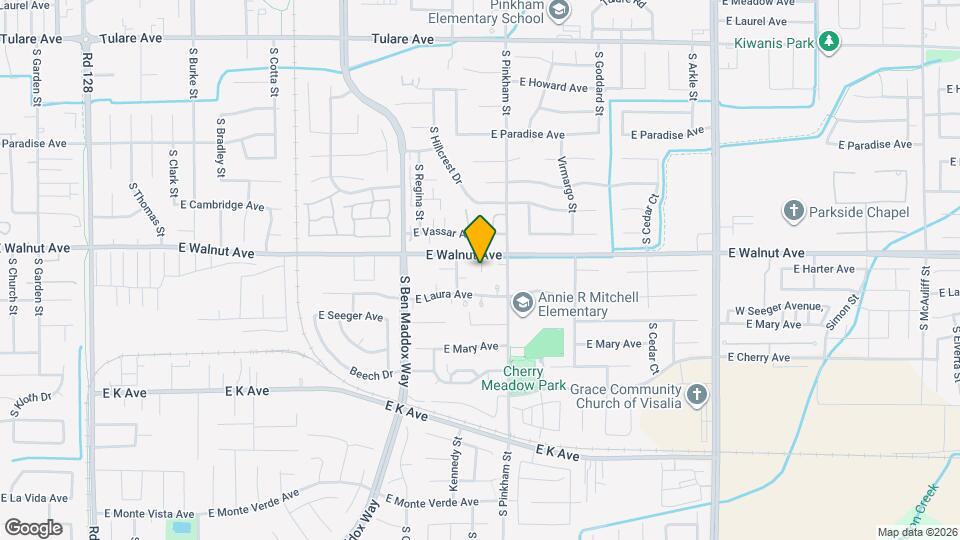 2025 S Tracy Ct Map and Location Details