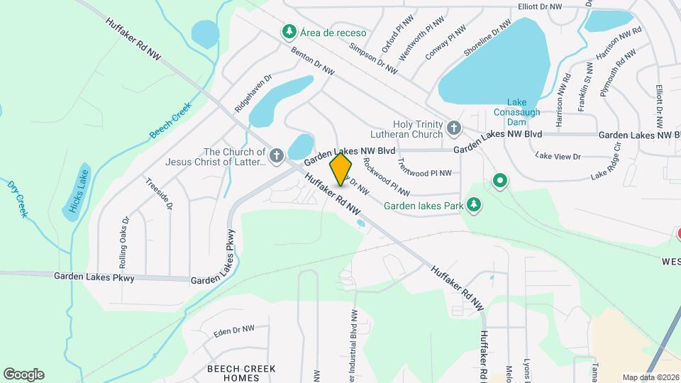 236B Huffaker Rd NW Map and Location Details