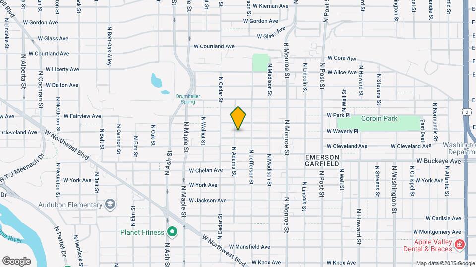 1228 W Cleveland Ave Map and Location Details