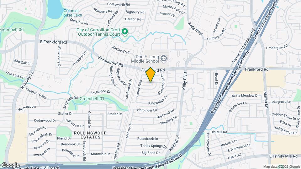 2540 Sundance Ln Map and Location Details