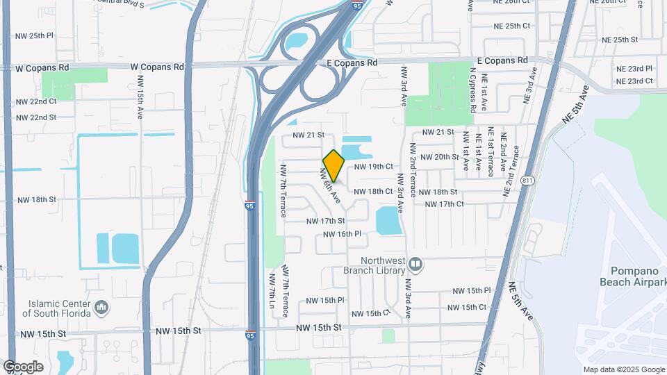 1856 NW 6th Ave Map and Location Details