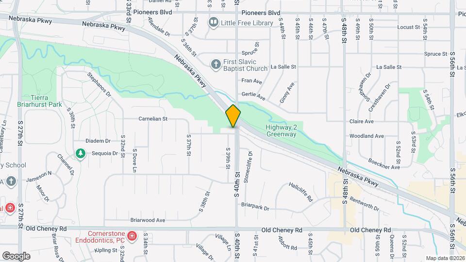 3920 Sweetbriar Ln Map and Location Details