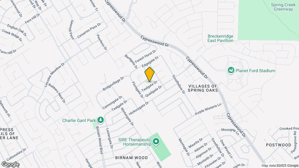 4907 Tealgate Dr Map and Location Details