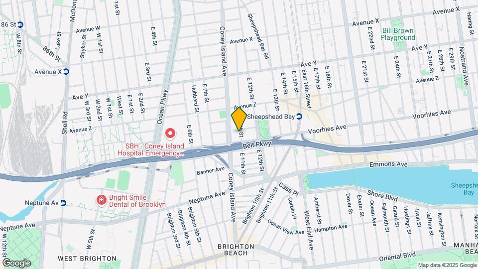 2672 E 11th St Map and Location Details