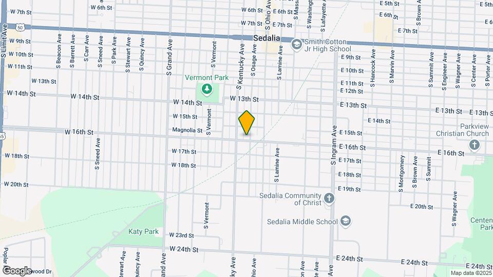 1520 S Osage Ave Mapa y Detalles de la Ubicación