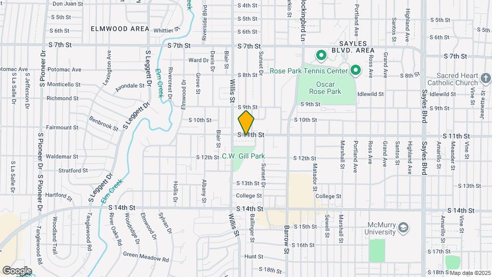 3217 S 11th St Map and Location Details