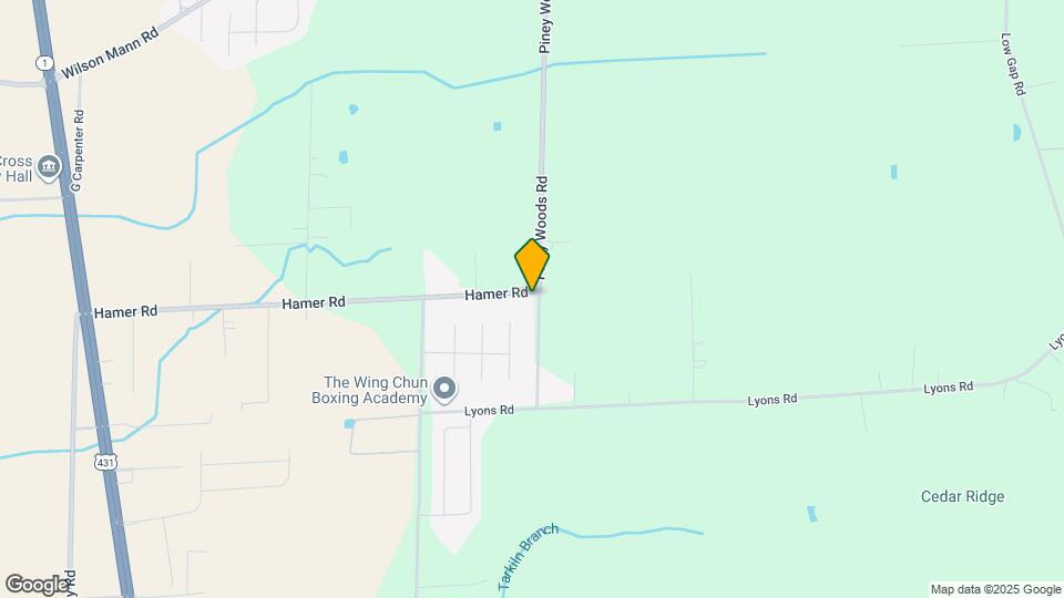 648 Piney Woods Rd Mapa y Detalles de la Ubicación