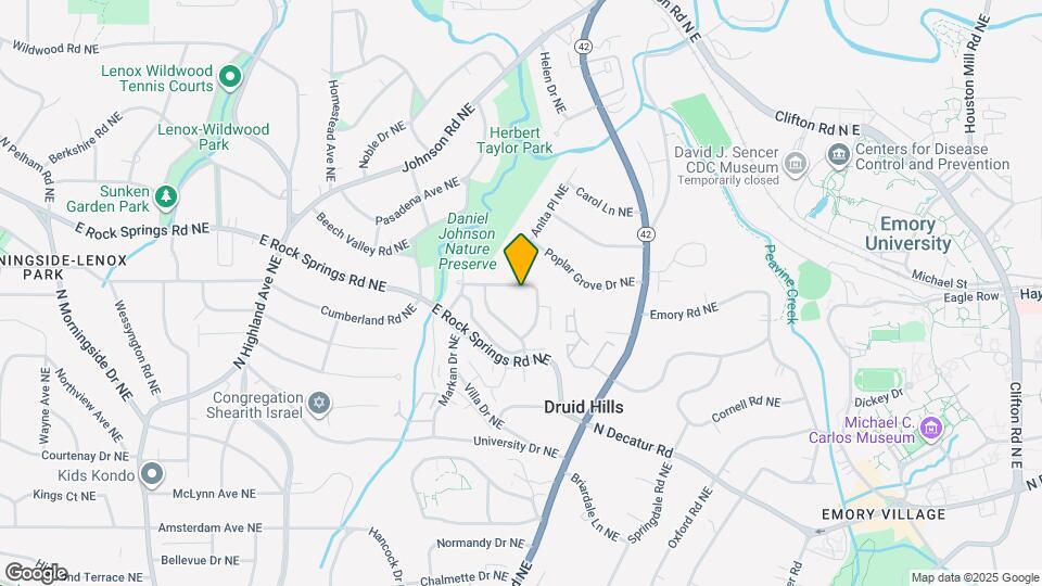 Rock Springs Village Map and Location Details