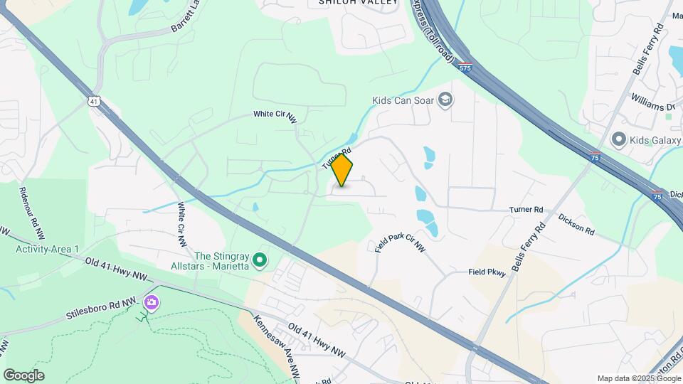 534 Briarfield Xing NW Map and Location Details