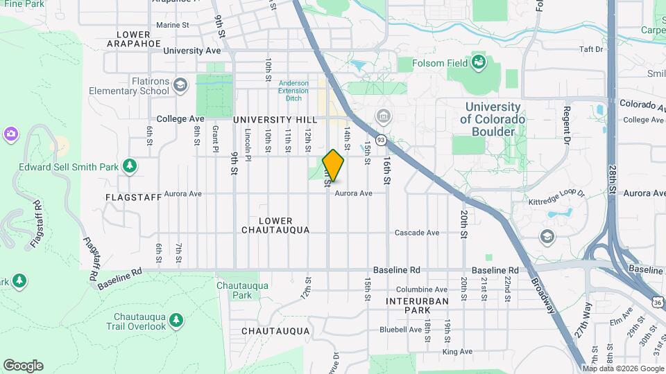 914 13th St Map and Location Details