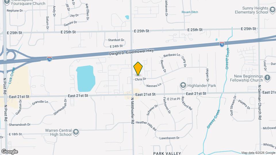 10029 Hawkins Ct Map and Location Details