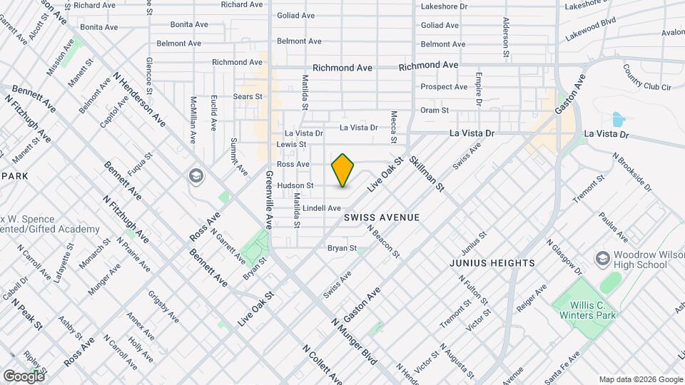 5924 Hudson St Map and Location Details