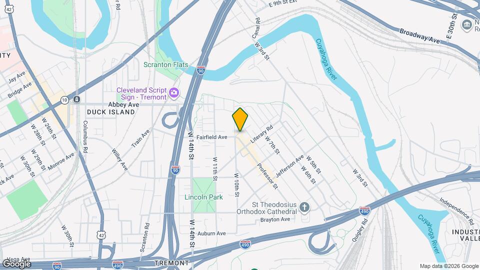 2173 Professor Ave Mapa y Detalles de la Ubicación