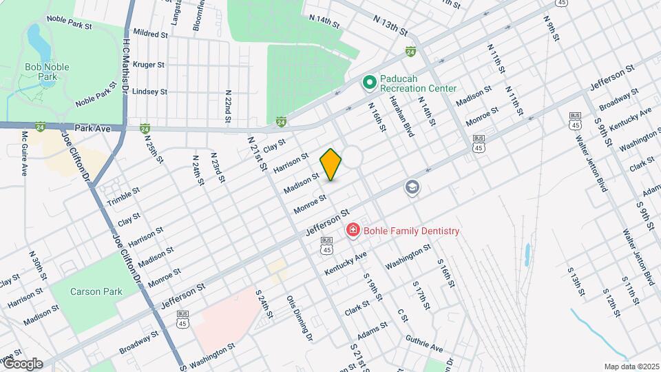 1757 Monroe St Map and Location Details