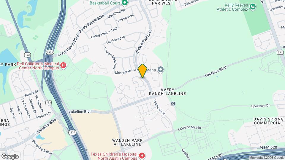 11229 Avery Station Loop Map and Location Details