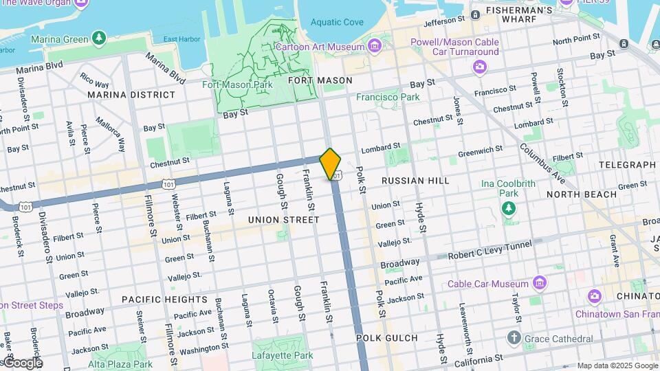 2645 Van Ness Ave Mapa y Detalles de la Ubicación