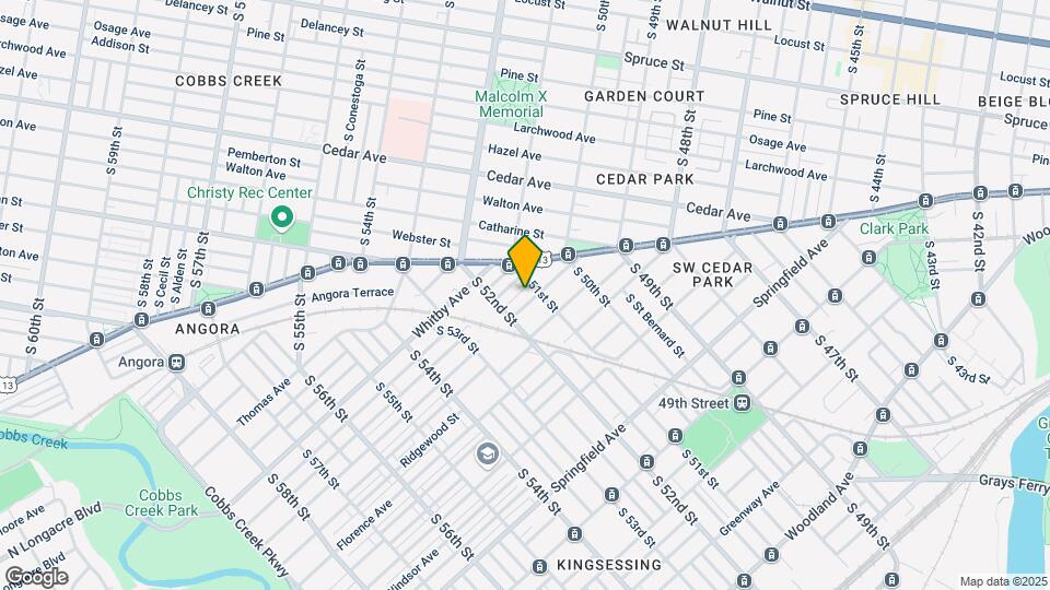 5111 Willows Ave Map and Location Details