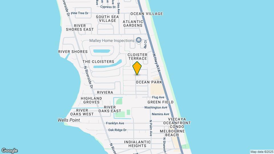 2125 Palm Ave Map and Location Details