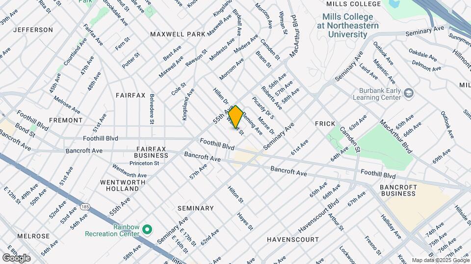 5709 Walnut St Map and Location Details